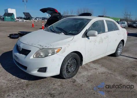 2010 Toyota Corolla Le z USA, uszkodzony, nr VIN 1NXBU4EE2AZ305238